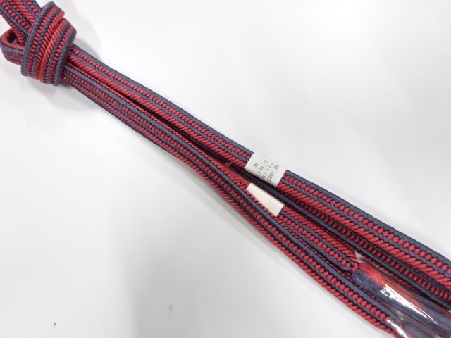 未使用品　正絹　手組帯締め